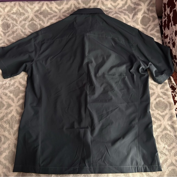 Kuhl Men's Casual Button Down Shirt - Dark Gray - Picture 3 of 3